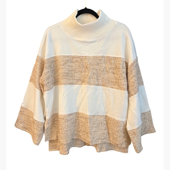 NWT Anthropologie stripe sweater top new with tags - Picture 2 of 5